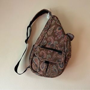 Vintage L.L bean tapestry off the shoulder sling bag